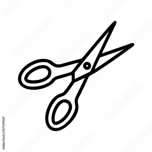 Scissors Icon for Creativity and Crafting Topics