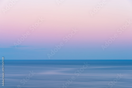 Vibrant sunrise landscape i...