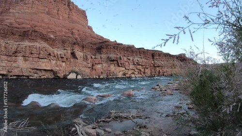 ON THE BANKS OF THE COLORADO RIVER IN THE GRAND CANYON IN THE CITY OF PAGE