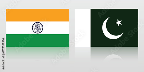 National Design Featuring India and Pakistan Identity