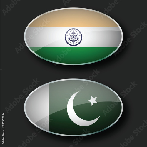 National Design Featuring India and Pakistan Identity