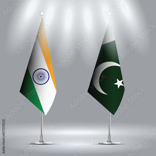 National Design Featuring India and Pakistan Identity