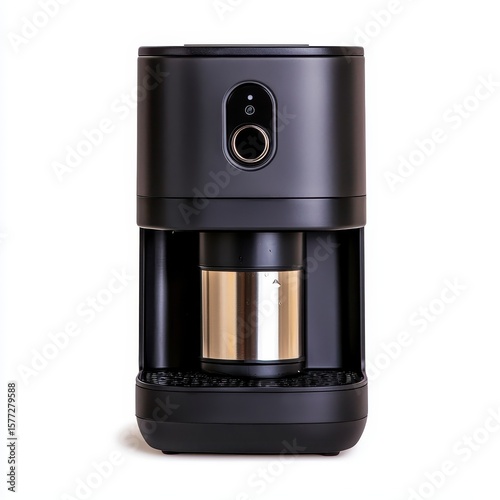 Sleek Modern Coffee Machine Designed for Home Brewing Convenience