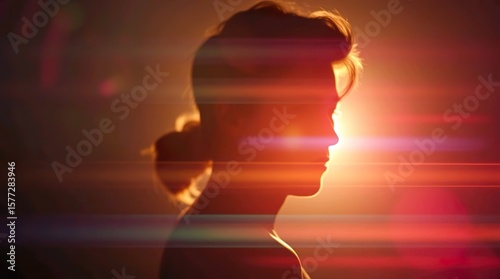 light leak overlay effect