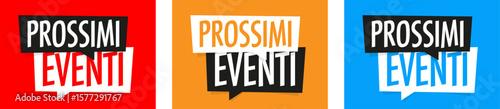 Prossimi eventi