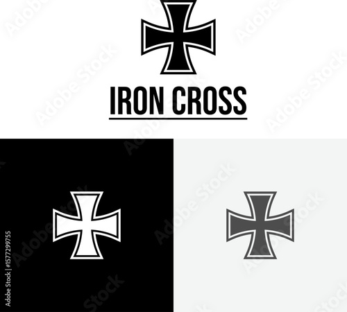 Iron Cross Logo, Cross Logo