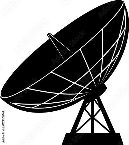 satellite dish antenna icon