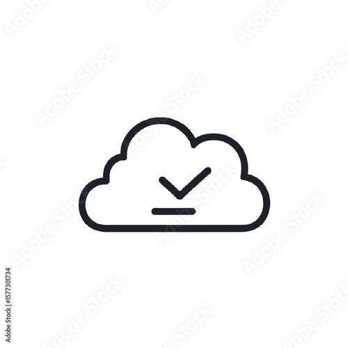 cloud computing concept icon