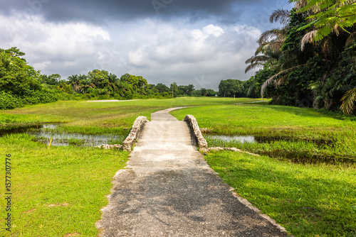 Lakowe Lakes, a residential and recreational area in Lagos, Nigeria. Polpular for its 18 hole golf course. Shot on 2 July 2025.