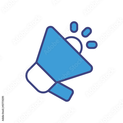 Megaphone icon vector