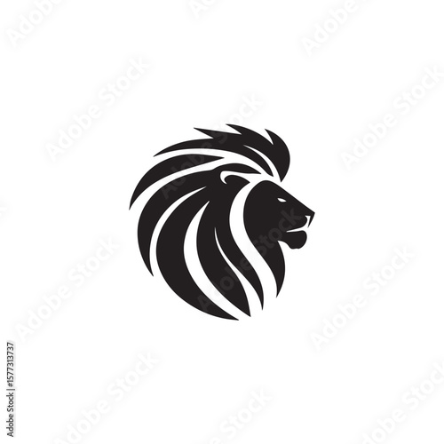 Wallpaper Mural vector illustration of a lion Torontodigital.ca