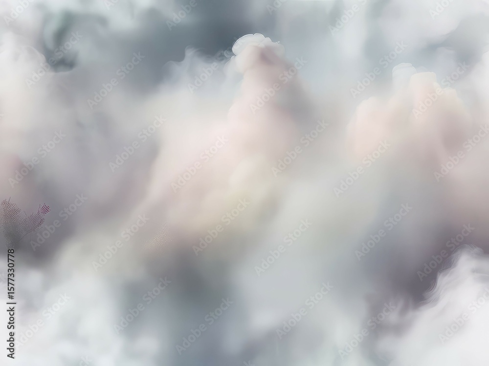 Obraz premium smoke on black background