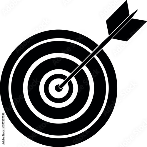 dart hitting target