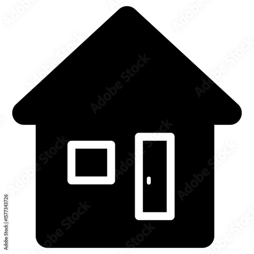house solid icon