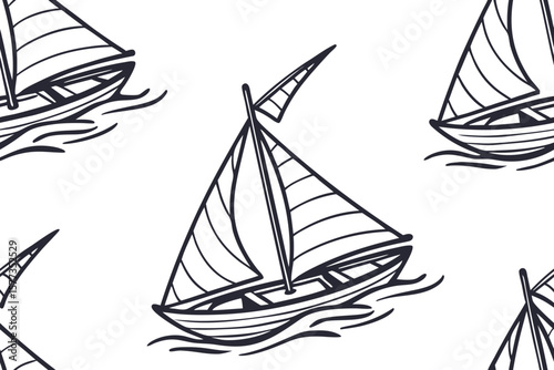 sailing ship silhouette