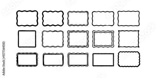 vector set of paper sheets