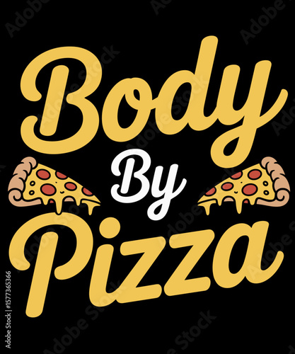 Funny Pepperoni Pizza Slice Body