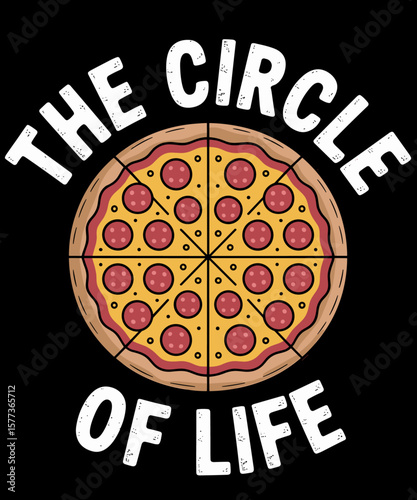 The Circle of Life Pizza for Pizza Lovers