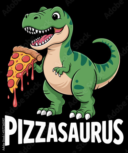 Pizzasaurus Funny Pizza Lover Rex Dinosaur Pizza