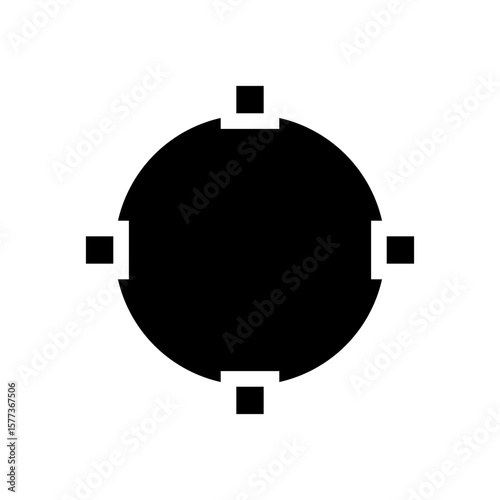 vector glyph icon