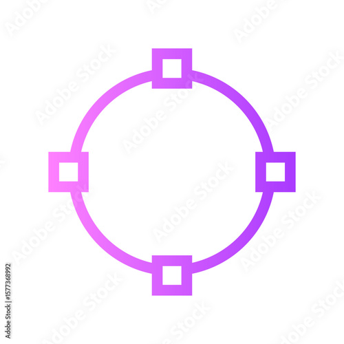 vector gradient icon