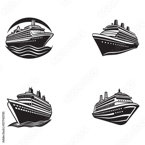 set of ships icons