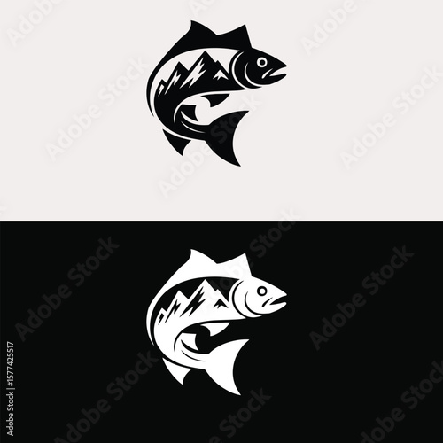 fish tattoo vector