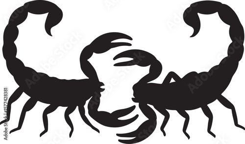 scorpions vector art  বিচ্ছু