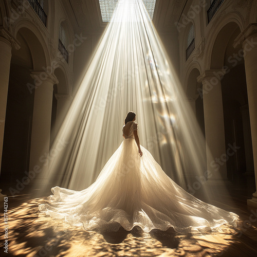 A Monumental Light Installation