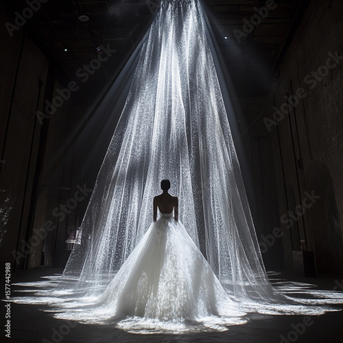 A Monumental Light Installation