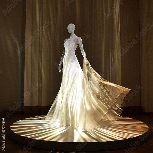 A Monumental Light Installation