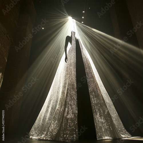 A Monumental Light Installation