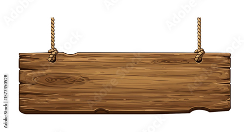 old wooden sign