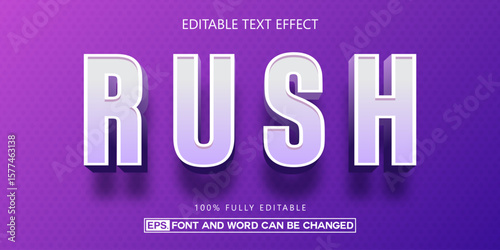 Simple bold text effect, Editable text style