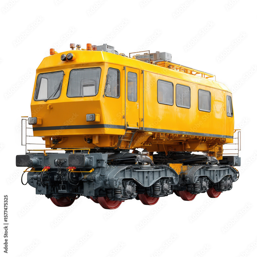 Railcar mover isolated on white and transparent background. Railcar mover isolated on white and transparent background.