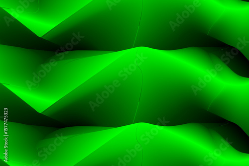 Black textured folds in a smooth seamless vector