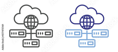 Server Network icon color