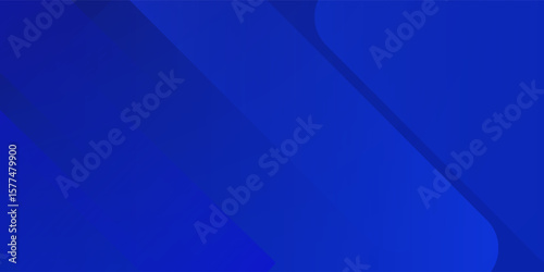 Abstract blue background with glowing geometric lines. Modern blue gradient square shape design. Futuristic technology concept. Suit for brochure, corporate, website, poster, banner, cover modern