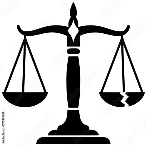 justice illustration law silhouette legal logo lawyer icon balance outline symbol judge court attorney crime judgement business punishment scale shape guilty vector graphic background