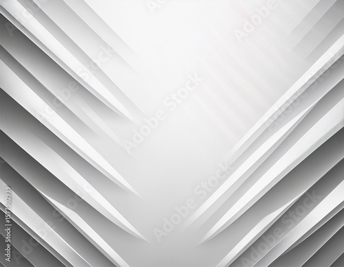 white abstract geometric background