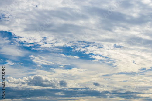 夏の空　青空と雲163