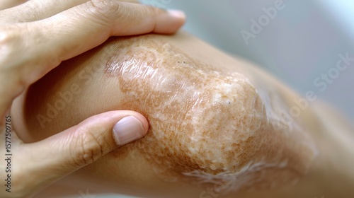 Wallpaper Mural Psoriasis: Chronic Skin Condition, Inflammatory Plaque Symptoms, and Dermatological Treatment Approaches in Autoimmune Disorders Torontodigital.ca