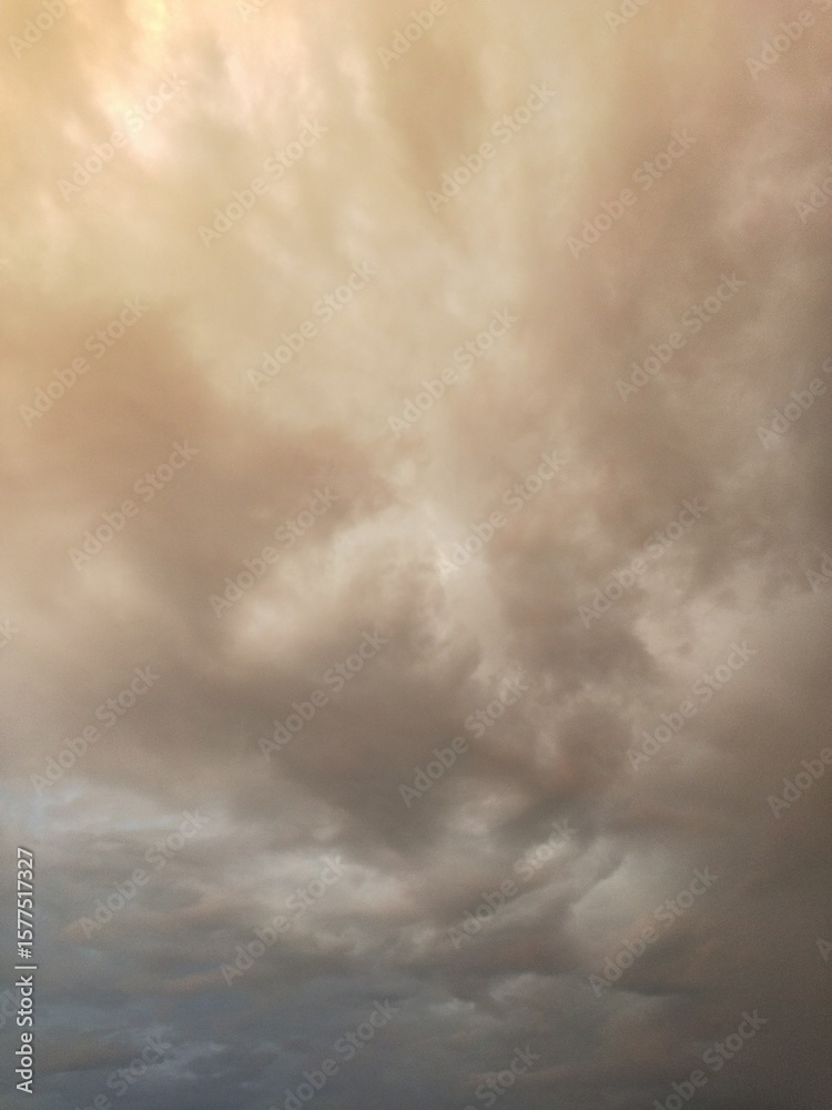 Obraz premium storm clouds timelapse