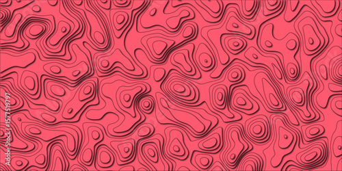 The Dance of Lines Across an Imaginary Topographic Sea

