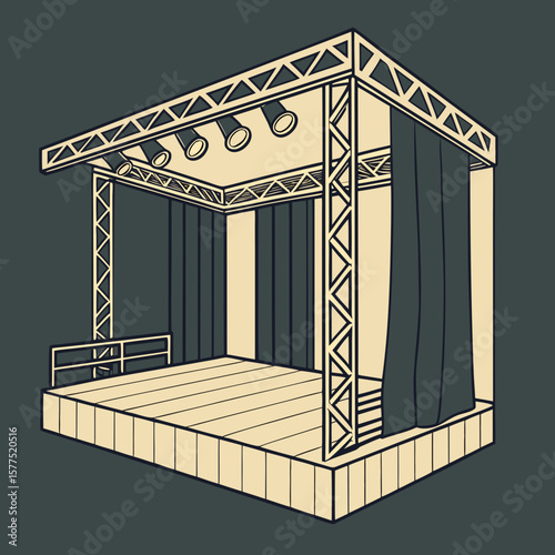 concert stage