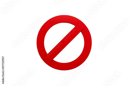Free Download A red no symbol isolated on a transparent background isolated on transparent background - GFXLoad