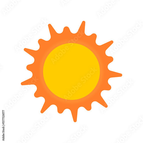 abstract sun vector illustration