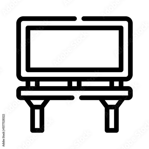 billboard line icon