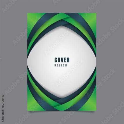 Brochure template layout, cover design, business annual report, flyer, magazine
