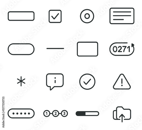 Personal training icon collection. fitness equipment linear icons: stopwatch, whistle, heart, calendar vector icons.